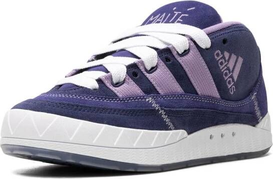 adidas Adimatic Mid x Maite Steenhoudt suede sneakers Purple