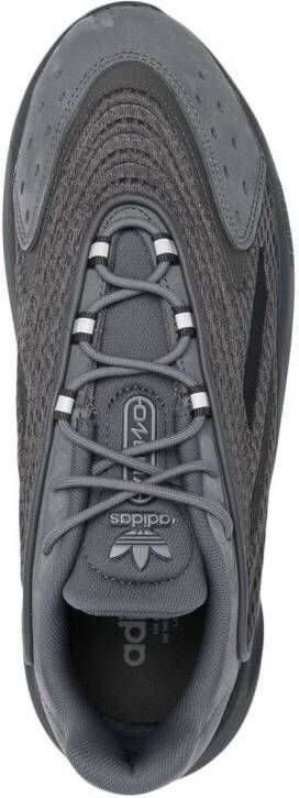 adidas almond-toe low-top sneakers Grey