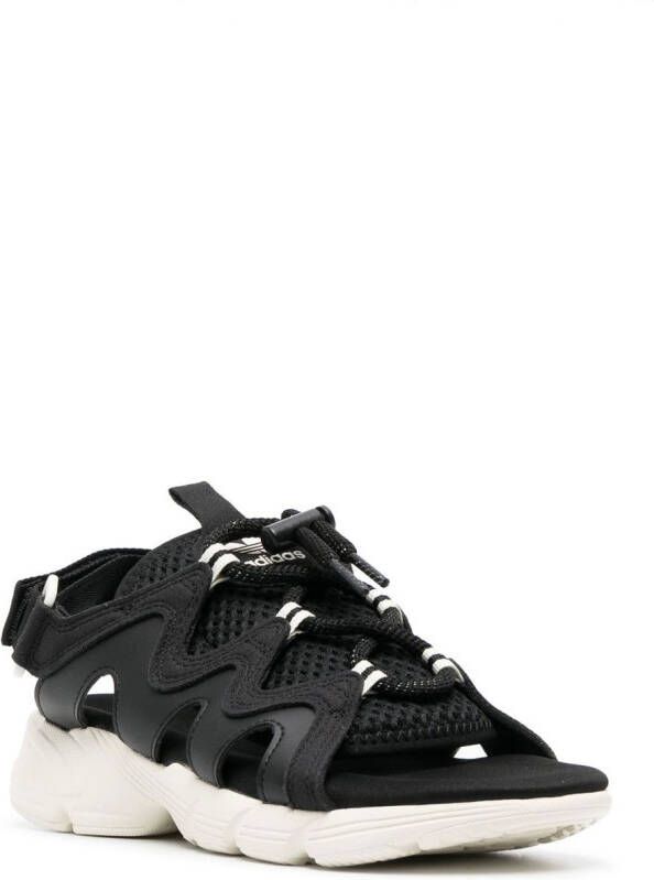 Adidas AdiFom Q "Black Carbon" sneakers - Picture 11
