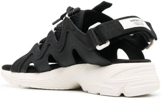 Adidas AdiFom Q "Black Carbon" sneakers - Picture 12