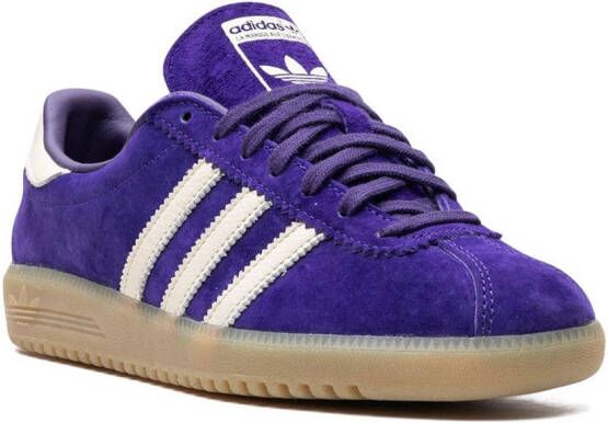 adidas Bermuda 3-Stripes suede sneakers Purple