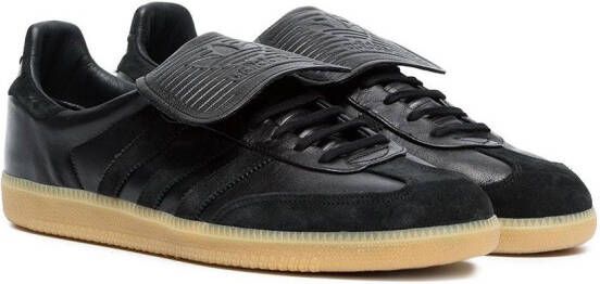adidas Black Samba Recon LT leather sneakers
