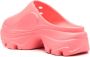 Adidas by Stella McCartney 55mm logo-embossed clogs Pink - Thumbnail 3