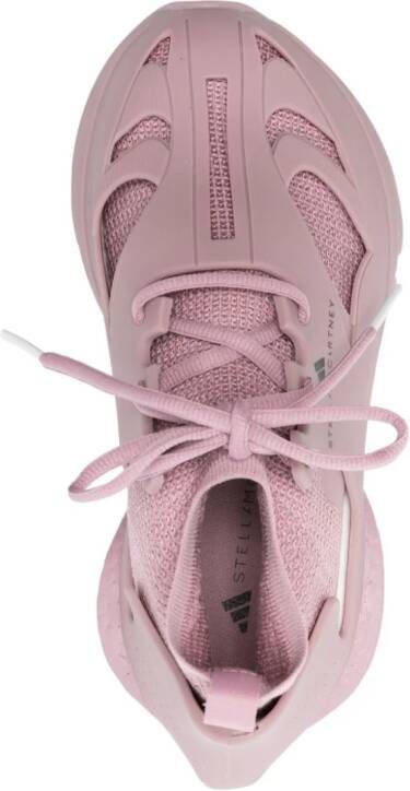 adidas by Stella McCartney caged-design knitted sneakers Pink
