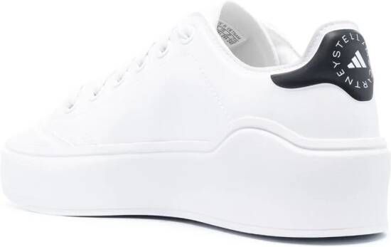 adidas by Stella McCartney Court lace-up sneakers White