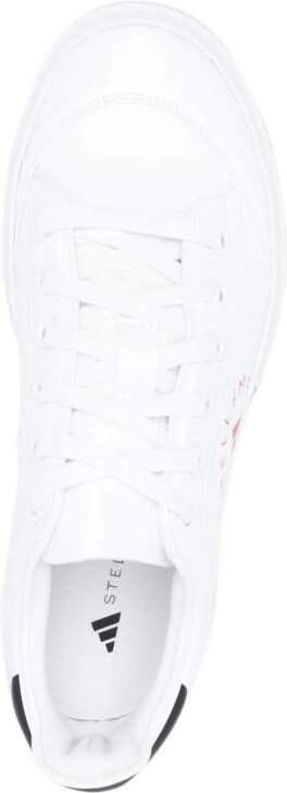 adidas by Stella McCartney Court lace-up sneakers White