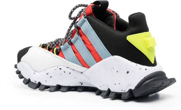 adidas by Stella McCartney colour-block panelled sneakers Black