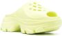 Adidas logo-embossed perforated clogs Yellow - Thumbnail 2