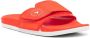 Adidas by Stella McCartney logo-strap pool slides Orange - Thumbnail 2