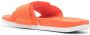 Adidas by Stella McCartney logo-strap sliders Orange - Thumbnail 3