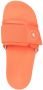 Adidas by Stella McCartney logo-strap sliders Orange - Thumbnail 4