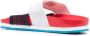 Adidas by Stella McCartney mesh-panel slides Blue - Thumbnail 3