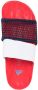 Adidas by Stella McCartney mesh-panel slides Blue - Thumbnail 4