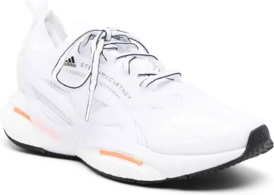 adidas by Stella McCartney panelled-design lace-up sneakers White