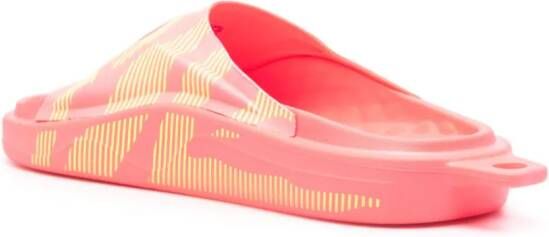 adidas by Stella McCartney striped pool slides Pink