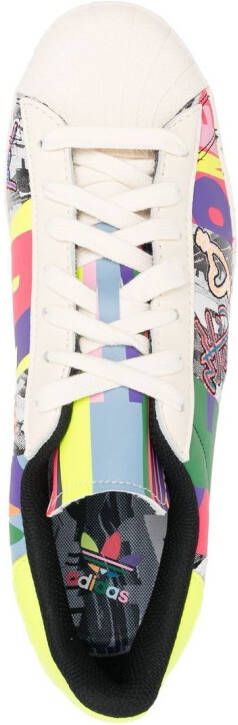 adidas colour-block low-top sneakers White