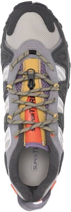 adidas colour-block panelled sneakers Grey