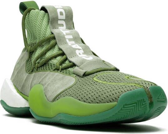 adidas x Pharrell Williams Crazy BYW High "Green" sneakers