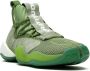 Adidas x Pharrell Williams Crazy BYW High "Green" sneakers - Thumbnail 2