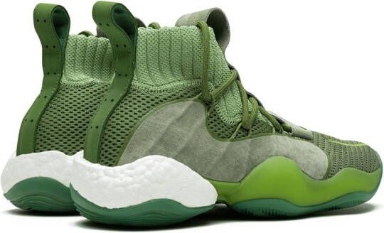 adidas x Pharrell Williams Crazy BYW High "Green" sneakers