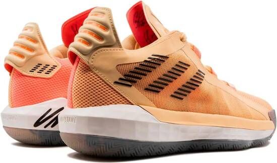 adidas Dame 6 low-top sneakers Orange