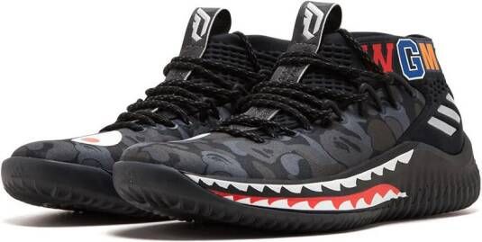 adidas DAME4 BAPE sneakers Black