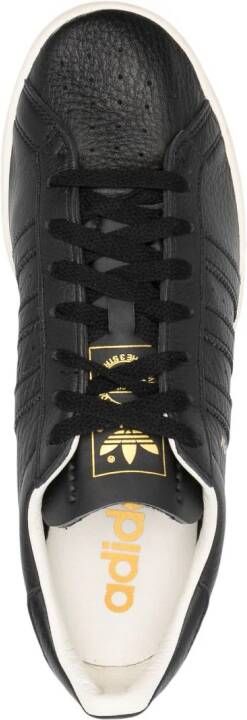 adidas Earlham leather low-top sneakers Black