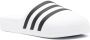 Adidas embossed-logo stripe-detail slides White - Thumbnail 6