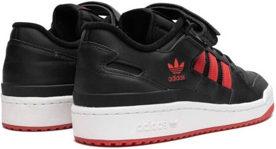 adidas Forum low-top sneakers Core Black Vivid Red Cloud Whitw