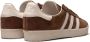 Adidas Gazelle 3-Stripes leather sneakers Brown - Thumbnail 3