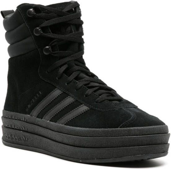 adidas Gazelle 3-stripes padded-ankles sneakers Black