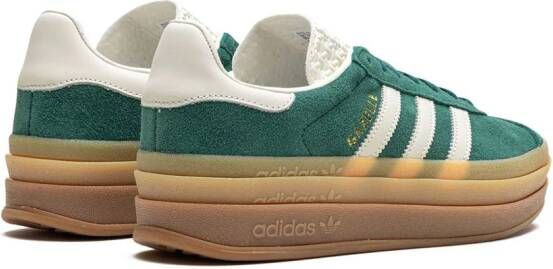adidas Gazelle Bold "Green White Gold" sneakers