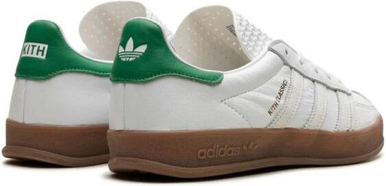 adidas Gazelle Indoor "Kith- White Green" sneakers