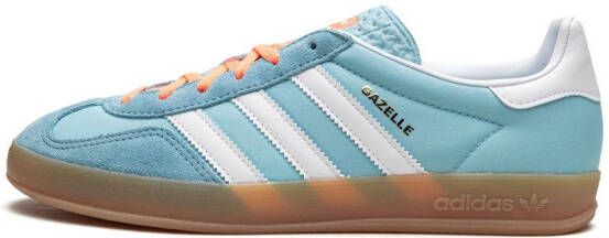 adidas Gazelle Indoor "Preloved Blue White Gum" sneakers