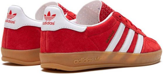 adidas Gazelle Indoor "Scarlet Cloud White" sneakers Red