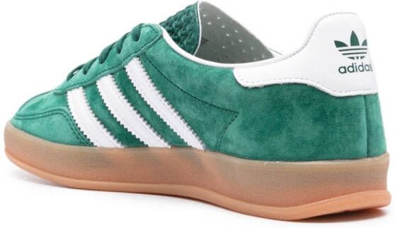 adidas Gazelle logo-appliqué suede sneakers Green