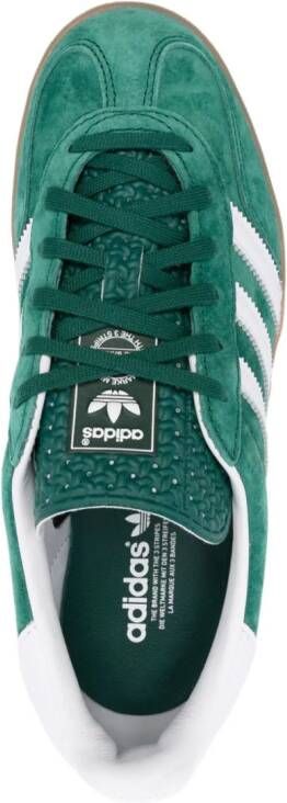 adidas Gazelle logo-appliqué suede sneakers Green