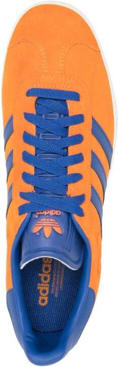 adidas Gazelle low-top suede sneakers Orange