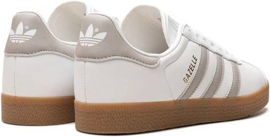 adidas Gazelle "White Grey Gum" sneakers