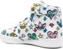 Adidas graphic-print high-top sneakers White - Thumbnail 3