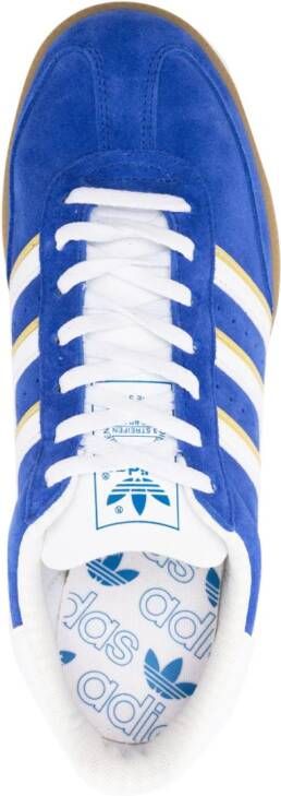 adidas Hand 2 3-Stripes suede sneakers Blue