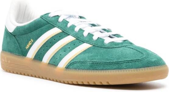 adidas Hand 2 lace-up suede sneakers Green