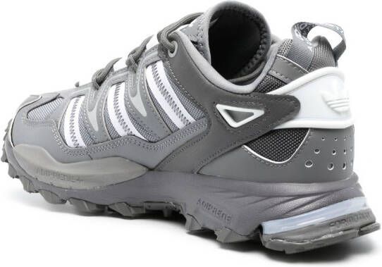 adidas Hyperturf colour-block leather sneakers Grey