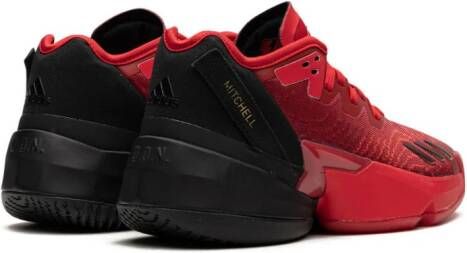 adidas Kids D.O.N. Issue 4 J "Future of Fast" sneakers Red