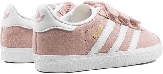 adidas Kids Gazelle touch-strap sneakers Pink