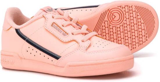adidas Kids Continental 80 lace-up sneakers Pink