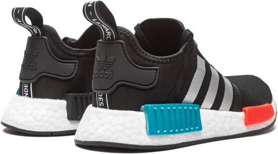 adidas Kids NMD_R1 "Black Solar Red" sneakers