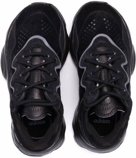 adidas Kids Ozweego lace-up trainers Black