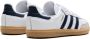 Adidas Kids Samba OG "White Indigo Gum" sneakers - Thumbnail 3