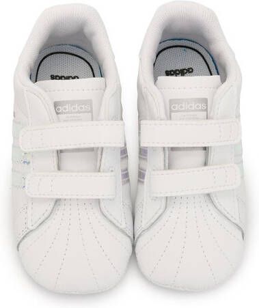 adidas Kids Superstar crib shoes White